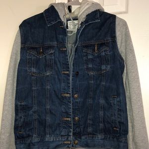 Jean Hoodie Jacket